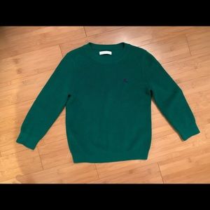 Burberry Shirts & Tops - Authentic Burberry Boys sweater green Burberry Shirts & Tops - Authentic Burberry Boys sweater green